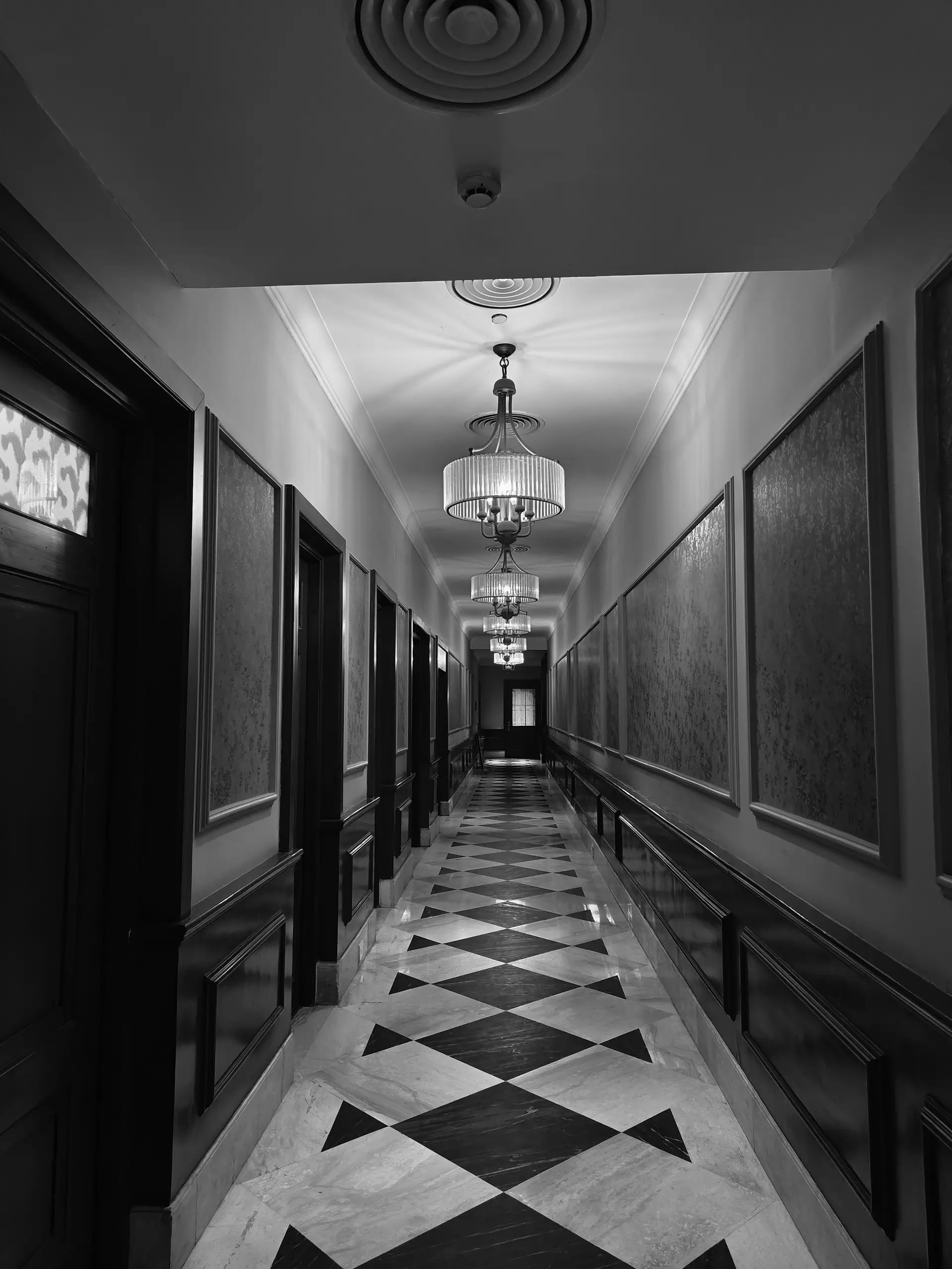 Elegante Hotelarchitektur